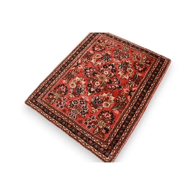 Middle Eastern Hand-Knotted Sarough Rug For Sale - Image 4 of 8