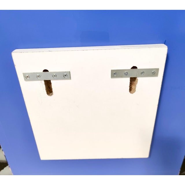 Glass Square Model Optical Mirror by Alessandro Mendini for Glas, 1990s For Sale - Image 7 of 14