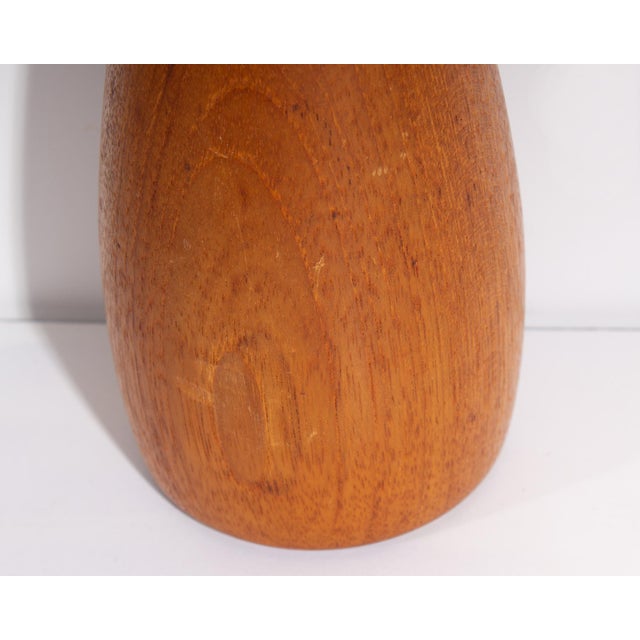 Wood Teak 16.5” Pepper Mill by Jens Quistgaard for Dansk Designs For Sale - Image 7 of 8