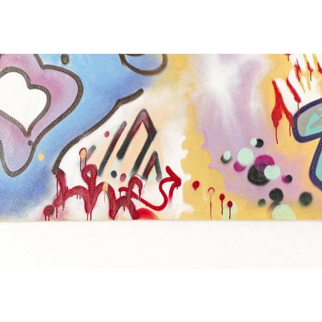 1990s Vintage German Graffiti Art, 1990s For Sale - Image 5 of 7