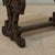 Burnt Umber Renaissance Style Marble Top Carved End Table ~ Side Table For Sale - Image 8 of 18