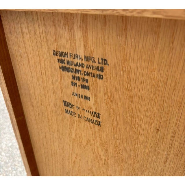 Brown Canadian Teak Sideboard For Sale - Image 8 of 10