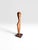 Wood Vintage Hand-Carved Modernist Nude Female Wood Sculpture, 32”h For Sale - Image 7 of 12