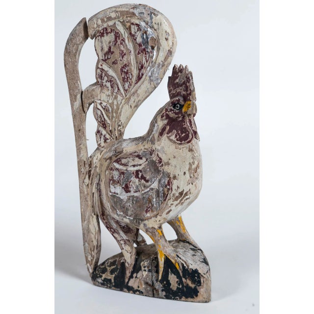 Vintage European Folk Art Cockerel, Early 20th Century For Sale - Image 10 of 10