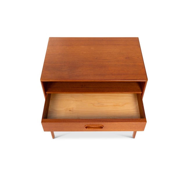 Vintage 1960s Arne Vodder Teak Side Tables for Vamo Sonderborg - Pair For Sale - Image 16 of 18
