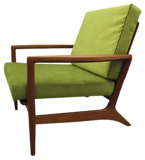 Vintage Danish Teak Lounge Chair, 1970s