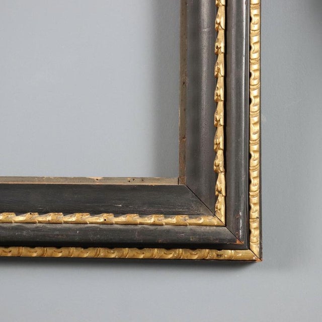 Neoclassical Frame in Ebonized Fruitwood For Sale - Image 6 of 10