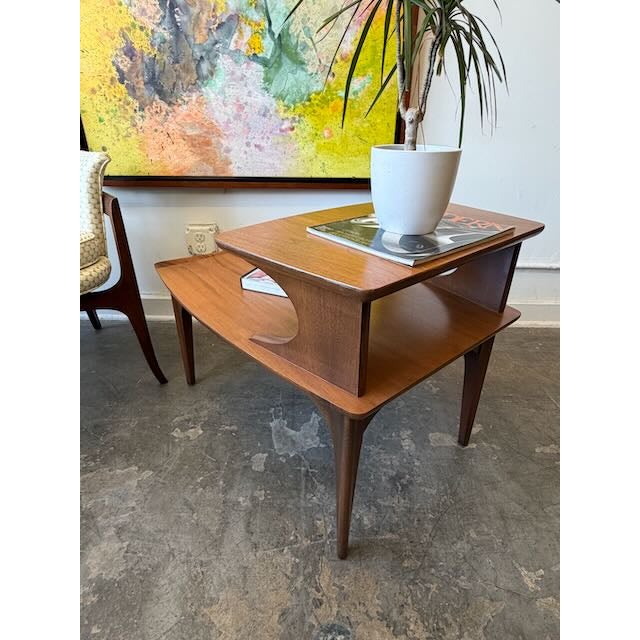 1960s 1960s Kent Coffey "Perspecta" Line Step Table For Sale - Image 5 of 6