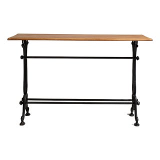 Cast Iron Bistro Table, Antique, France, Early 20th Century For Sale