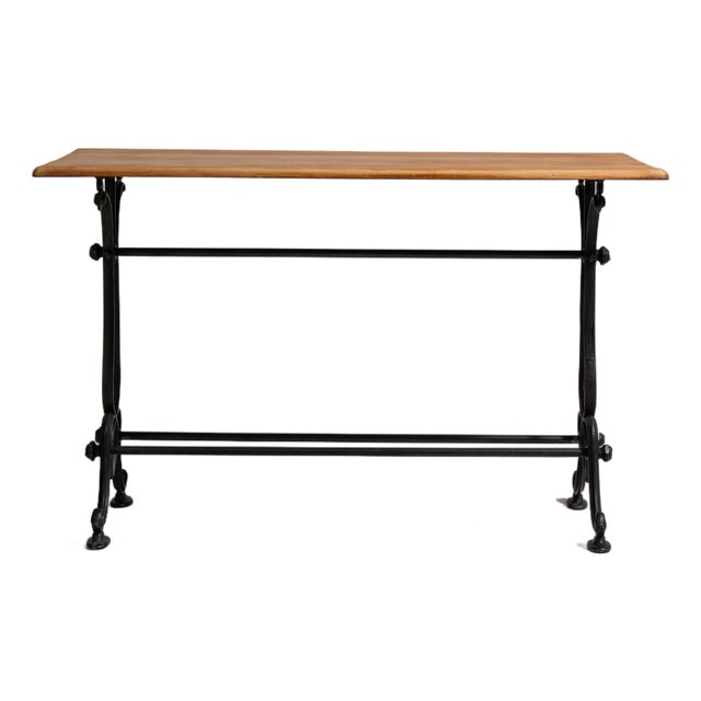 Cast Iron Bistro Table, Antique, France, Early 20th Century For Sale