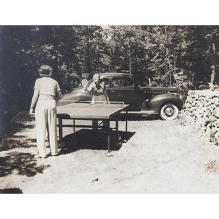 Vintage 1930's Snapshot Wilderness Ping Pong For Sale