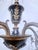 1950s Decorative Black and Bronze Chandelier For Sale - Image 9 of 10