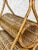 Brown Vintage Boho Coastal Rattan Wicker Sculptural Wine Bottle Rack Holder For Sale - Image 8 of 13