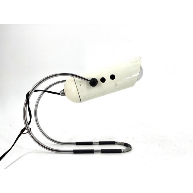 1970s Vintage Table Lamp attributed to Angelo Lelli for Lightolier, 1970s For Sale - Image 5 of 14
