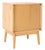 Spritely Home Baisley 2 Drawer Rattan Night Stand - Natural For Sale - Image 4 of 12
