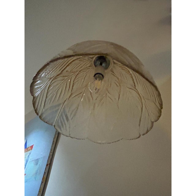 Beige Leaf Suspension Light from Peill & Putzler, 1970s For Sale - Image 8 of 11