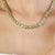Metal Sterling Silver Green Peridot Birthstone Tennis Necklace for Womens For Sale - Image 7 of 12