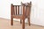 Mission Stickley Brothers Style Antique Mission Oak Arts & Crafts Cube Club Chair For Sale - Image 3 of 13