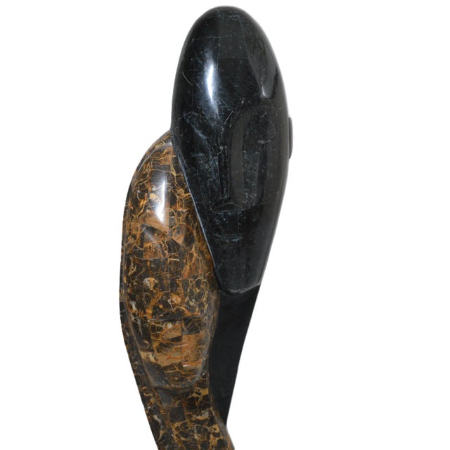 1980s 1980s Marquis Collection of Beverly Hills Tessellated Stone Sculpture For Sale - Image 5 of 8
