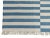 Textile Not Yet Made - Made To Order Handmade Cotton Striped Rug, Washed Blue and White - 10'x14' For Sale - Image 7 of 8