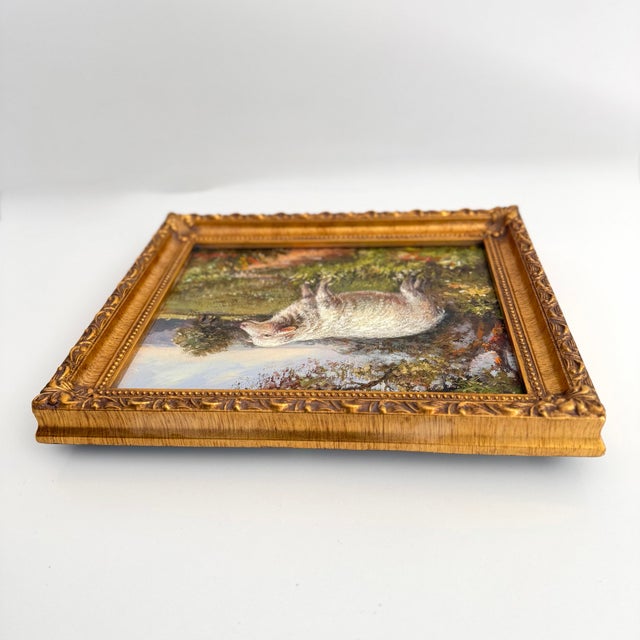 21st Century Pastoral Landscape With Sheep For Sale - Image 4 of 9