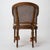 1920s Louis XVI Style Neoclassical Cane Barrel Bergère Chair in Carved Beechwood For Sale - Image 11 of 13