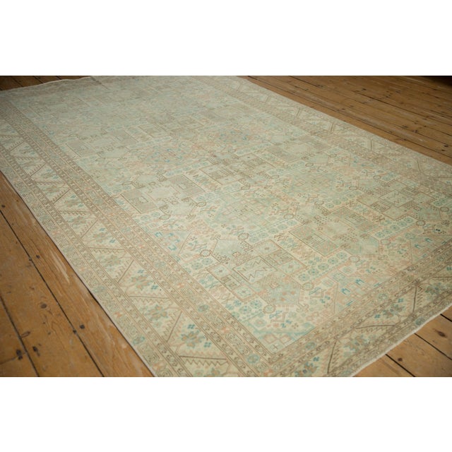 Old New House Vintage Distressed Sparta Carpet - 6'4" x 9'6" For Sale - Image 4 of 11
