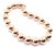 Gold Tiffany & Co. Rose Gold Ball Bead Link Bracelet For Sale - Image 8 of 12