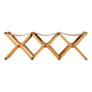 Pippa Folding 3 Seater Bench by Rena Dumas for Hermès Paris For Sale