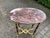 1970s 1970 French Louis XVI Mahogany Marble Side Table For Sale - Image 5 of 12