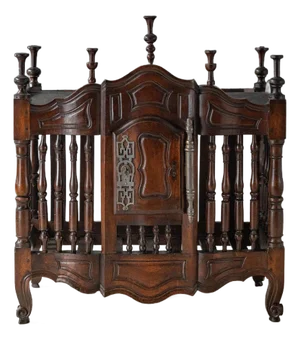 Antique French Walnut Panetière