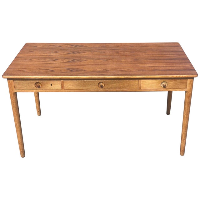 Oak Desk by Hans Wegner for Andreas Tuck, Denmark, 1953 For Sale - Image 11 of 11