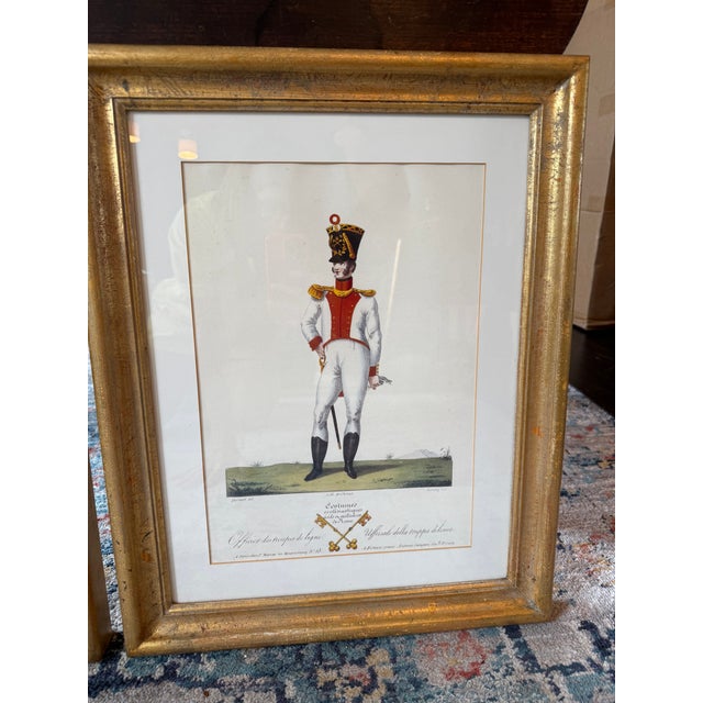 Pair of Framed Soldier Prints For Sale In Nashville - Image 6 of 10