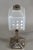 Baby Blue French Art Deco Lamp by Simonet & Dieupart 1930 France For Sale - Image 8 of 14