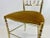 Mid-Century Brass Chiavarine Chair attributed to Giuseppe Gaetano Descalzi for Chiavari, 1960s For Sale - Image 10 of 13