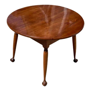 Antique 18th C Style Chippendale Ball & Claw Fruitwood Table
