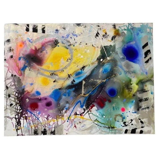 Contemporary Abstract Painting on Canvas by Tyler Murphy For Sale In Miami - Image 6 of 6