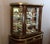 Maroon Louis XVI Style Mahogany Display Cabinet For Sale - Image 8 of 9