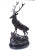 Large Bronze Stag Statuettes after Moigniez, 20th Century, Set of 2 For Sale - Image 10 of 18