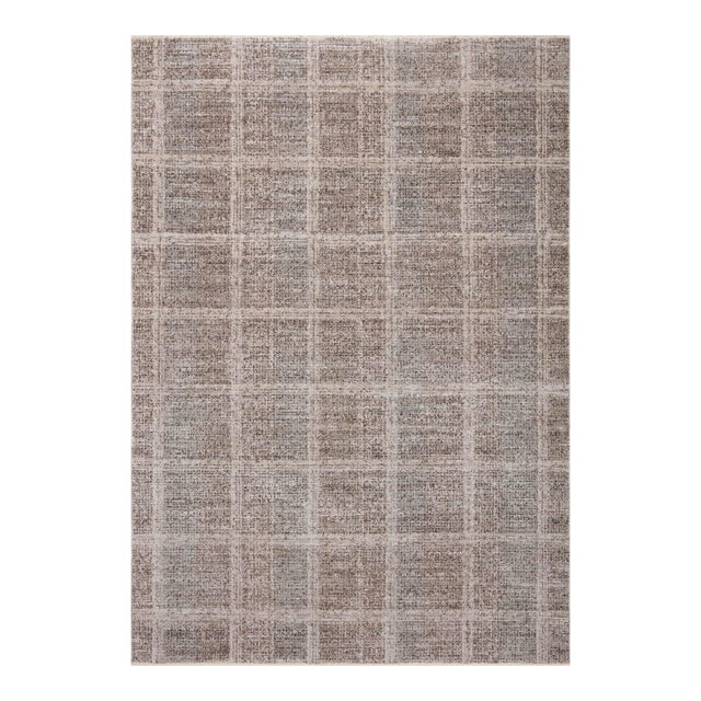 Angela Rose x Loloi Ember Fog / Dove 2'-3" x 3'-10" Accent Rug For Sale