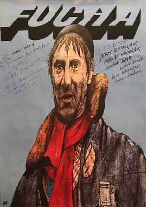 Original 1984 Polish Movie Poster, Fucha