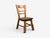 Brown Belgian Modern, Six Brutalist Dining Chairs, Oak, Belgium, 1970s For Sale - Image 8 of 13