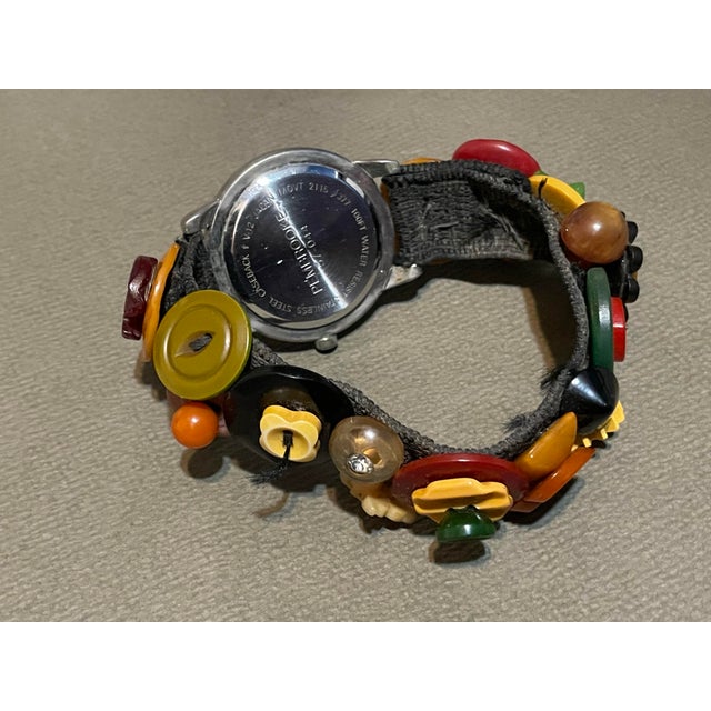 Art Deco 1990s Collectors Bakelite Vintage Penrose Watch For Sale - Image 3 of 8