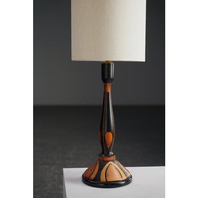 Amsterdamse School Table Lamp by H. Steinpatz For Sale - Image 4 of 11
