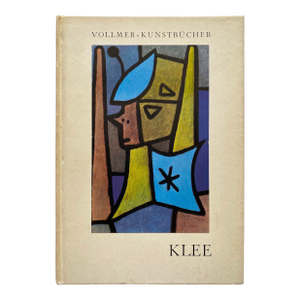 Paul Klee Vintage 1955 First Edition Lithograph Print Hardcover Mid Century Modernist Art Book