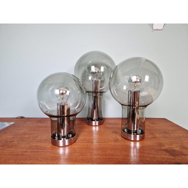 Trio of Maxi Globe Ceiling Lights from Raak Amsterdam, 1960, Set of 3 For Sale - Image 17 of 17