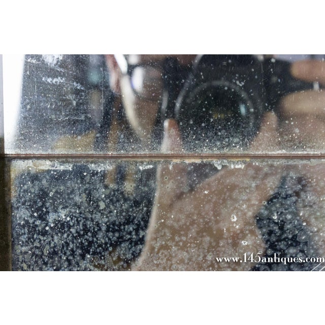 18th Century French 18th Century Stacked Mercury Mirror in a Giltwood Frame For Sale - Image 5 of 12