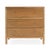 Wood Nora 34 in. W Wood 3 Drawer Chest, Light Natural For Sale - Image 7 of 11