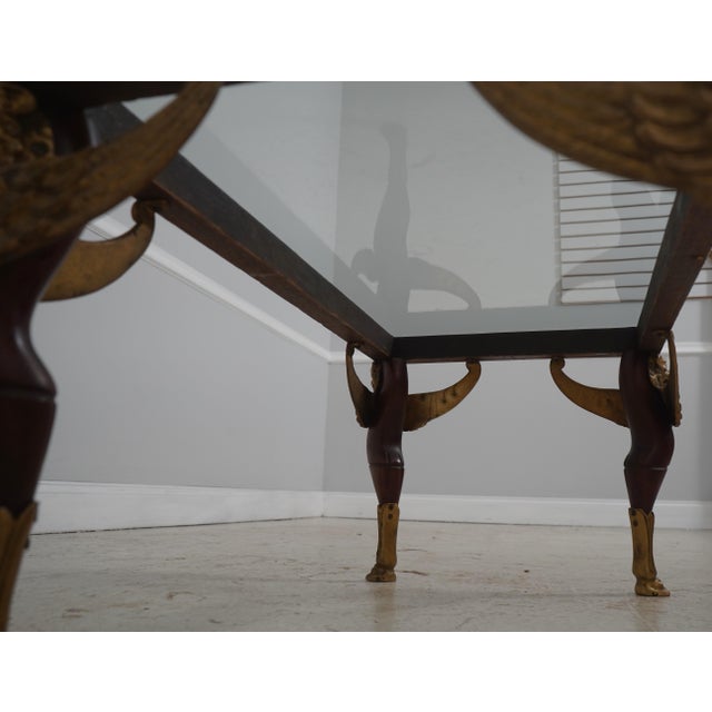 Antique French Empire Bronze Mounted Coffee Table For Sale - Image 13 of 13