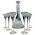 Bohemian Hand Blown Decanter and Glasses Set from Crystalex, 1990s For Sale - Image 16 of 16